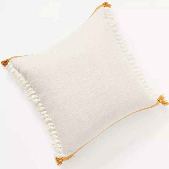 Set of 2 Anthropologie Color-tipped Pillows